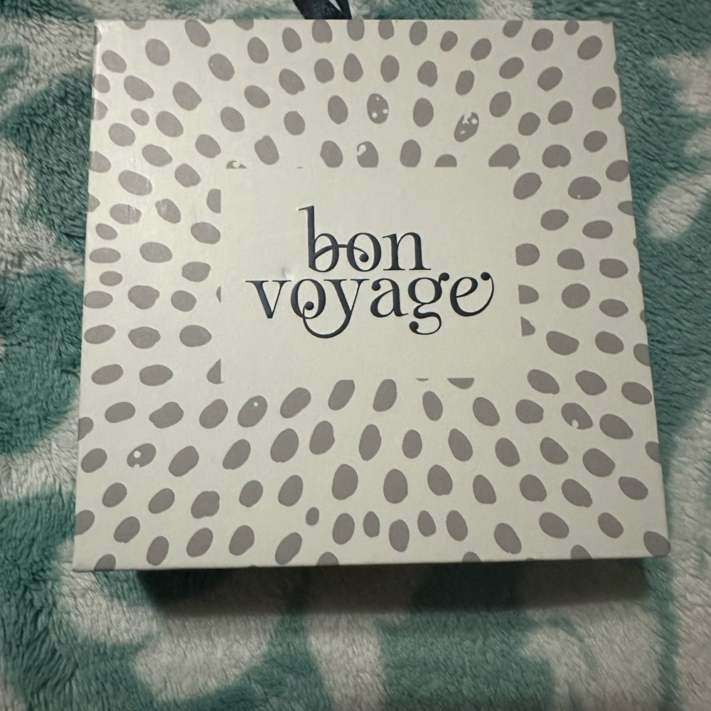 New in box Bon Voyage jewelry set purchased on Carnival cruise lines.